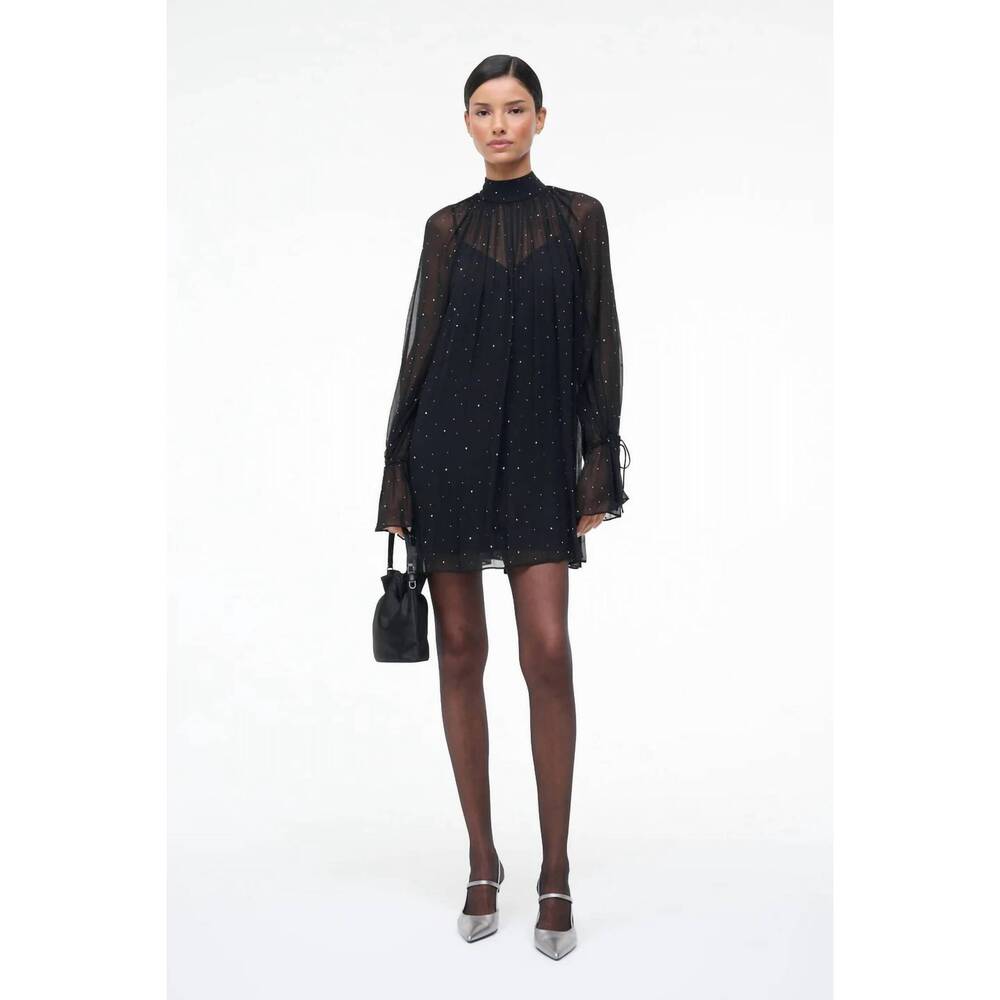 NEW STAUD roux dress in black - Picture 5 of 7